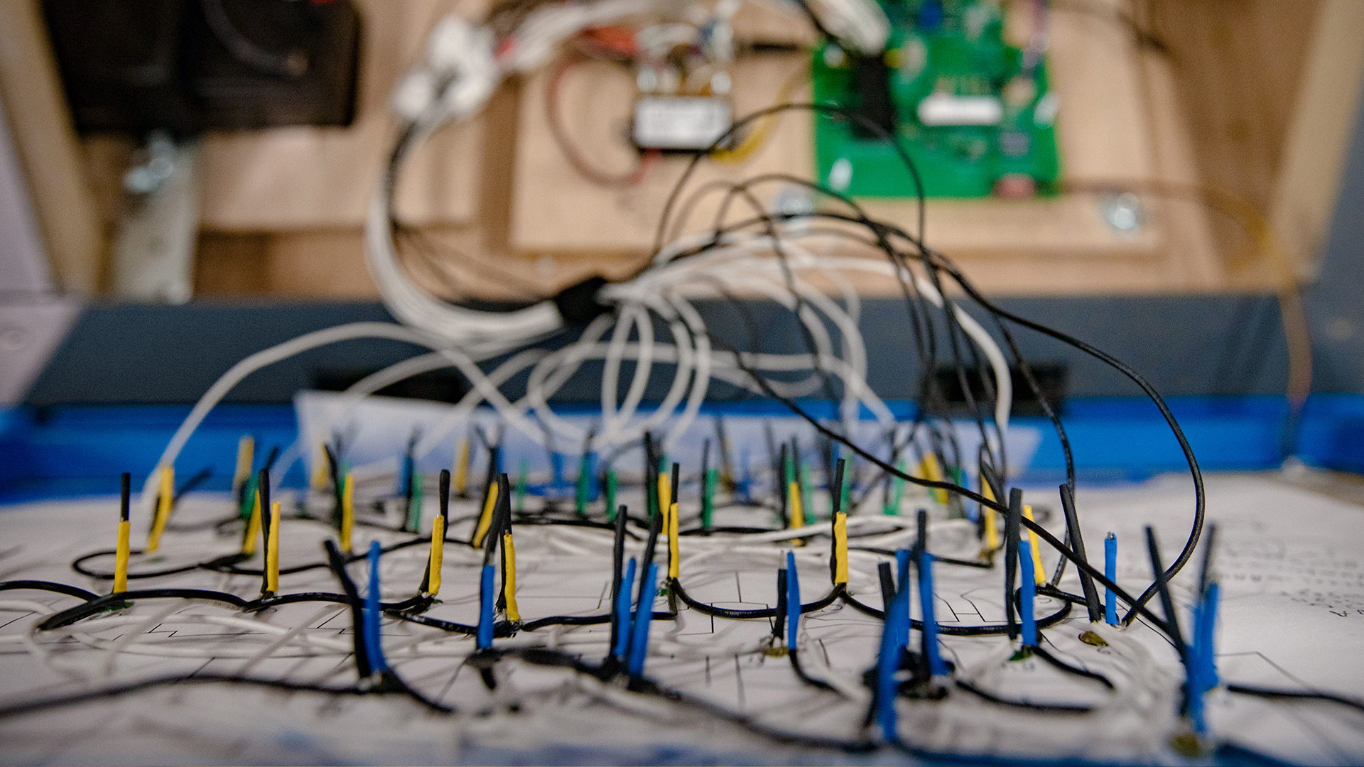 Close up photo of lab equipment