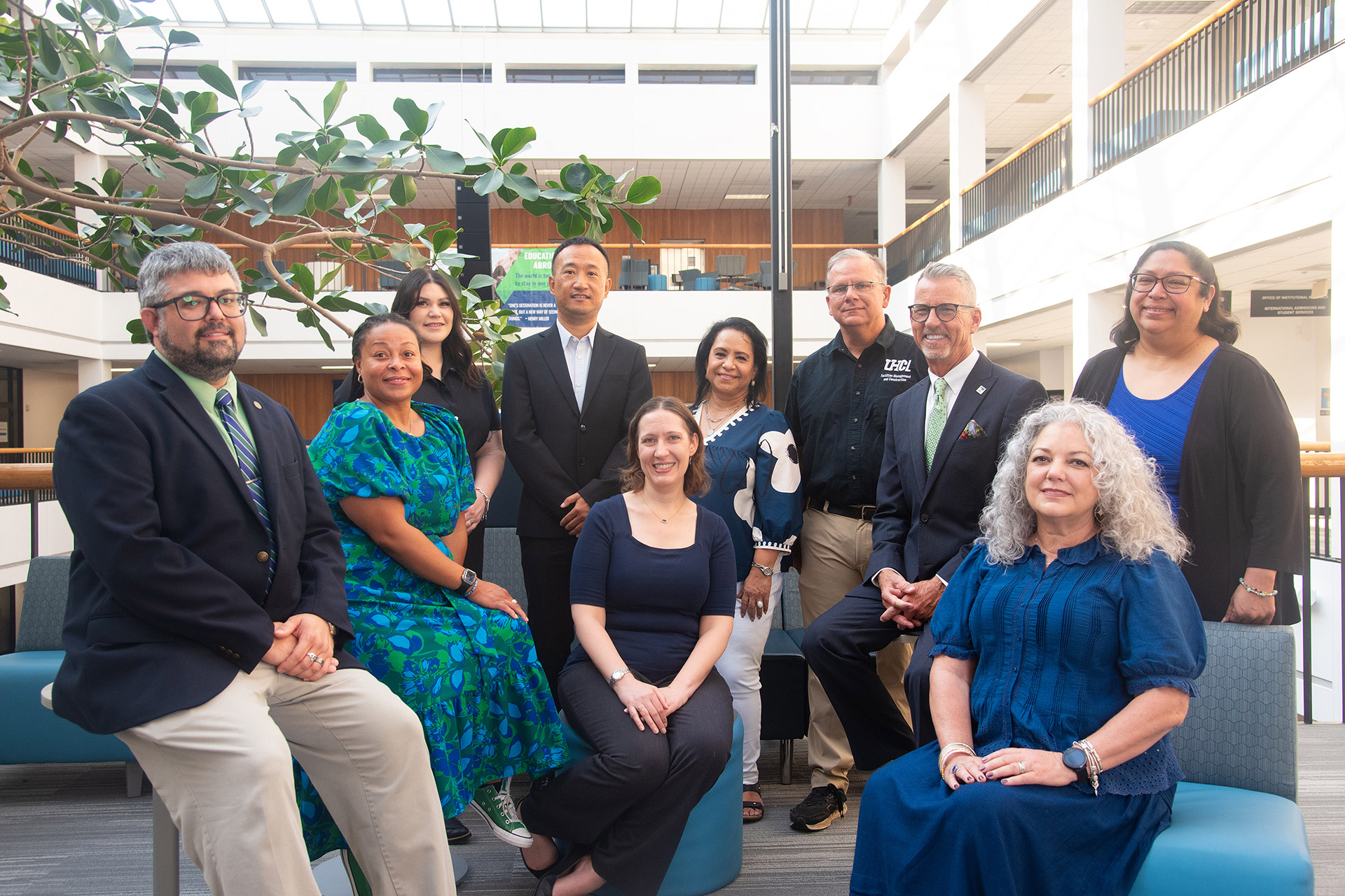 Group photo including Dr. Christine Walther
