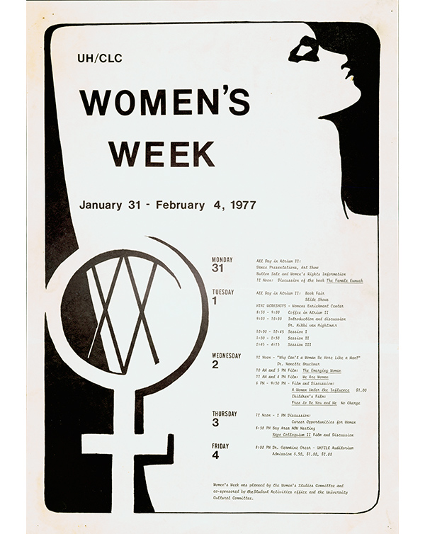 UHCL Women's Week 1977