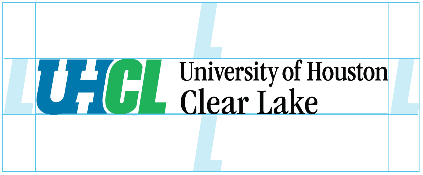 Proper logo placement safe space