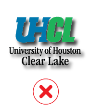 stacked logo improper shadow usage example