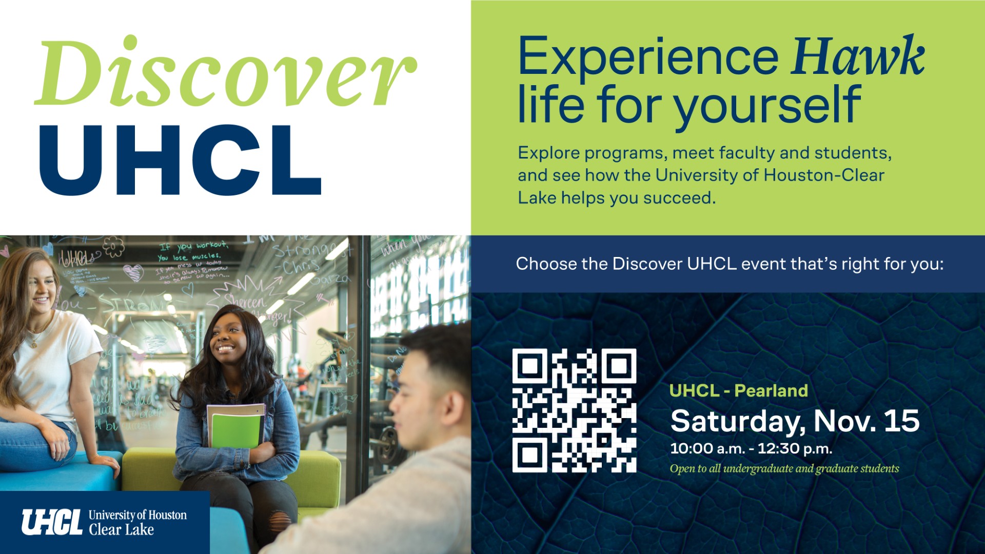 Fall Discover UHCL Pearland