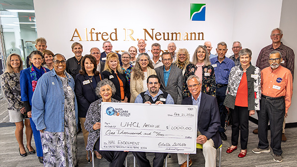 Group photo of the NASA Alumni Leage