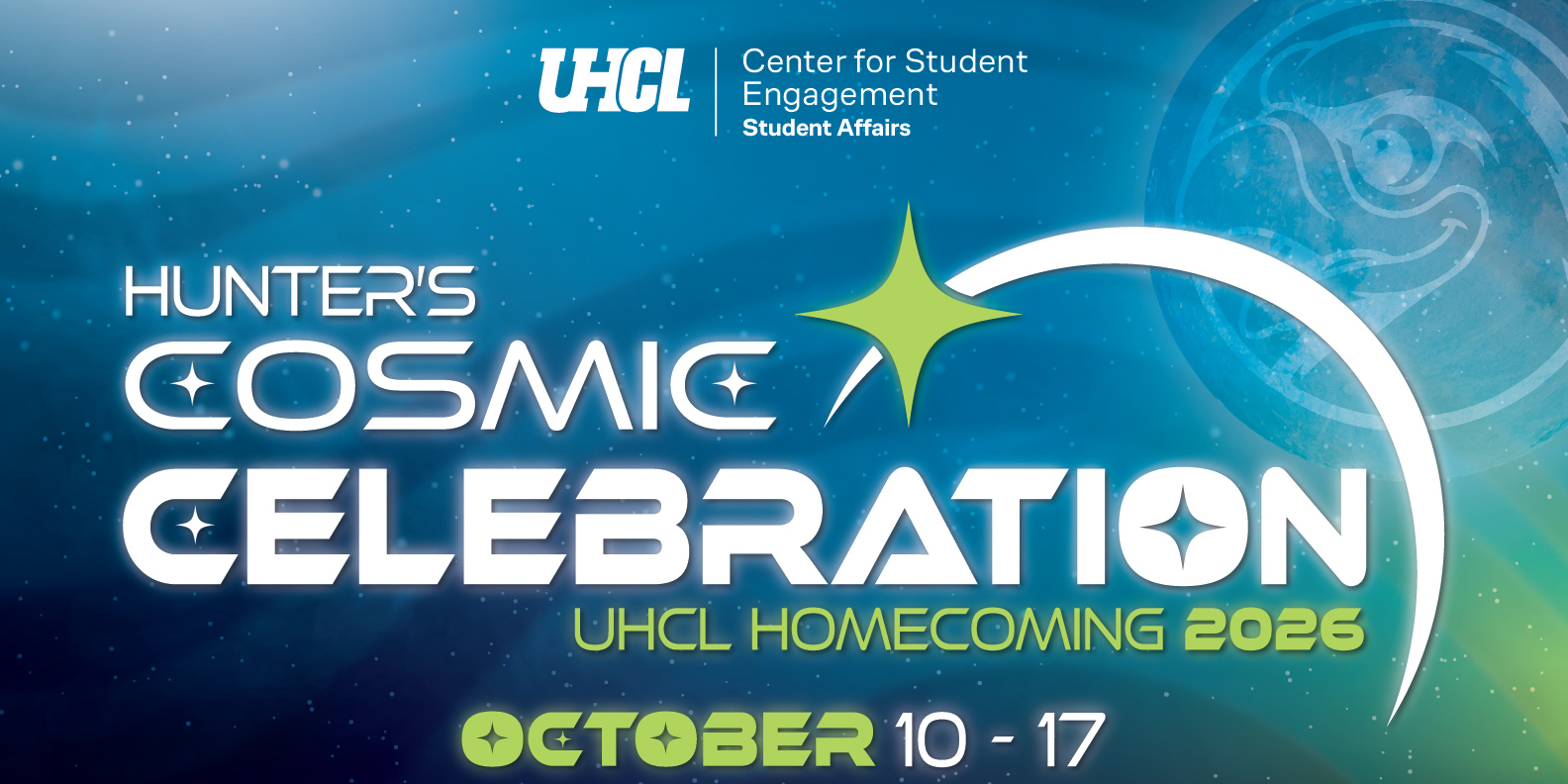 UHCL Homecoming 2026 banner image