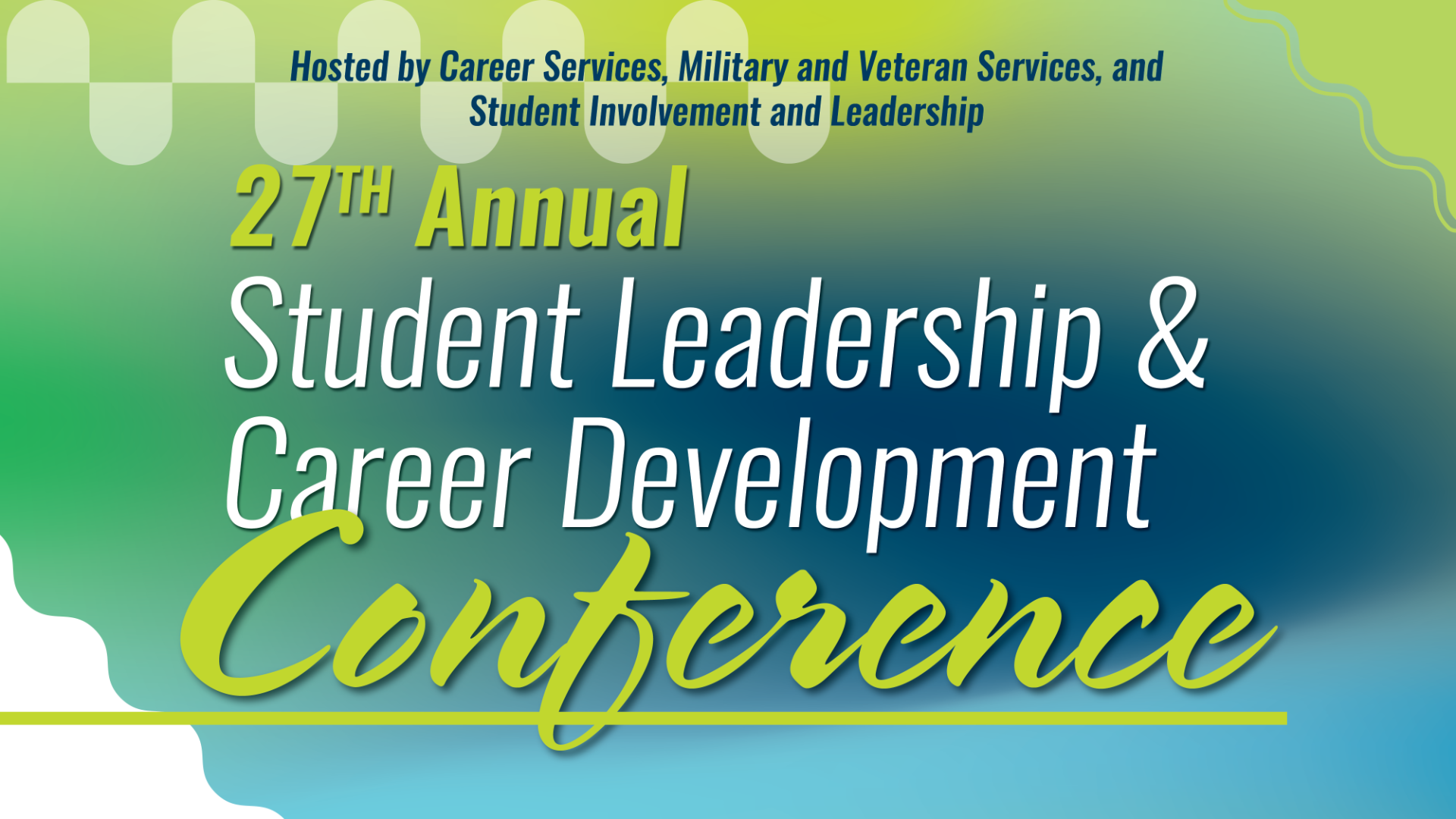 Student Leadership and Career Development Conference banner image